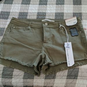 Olive army green celebrity pink shorts BRAND NEW